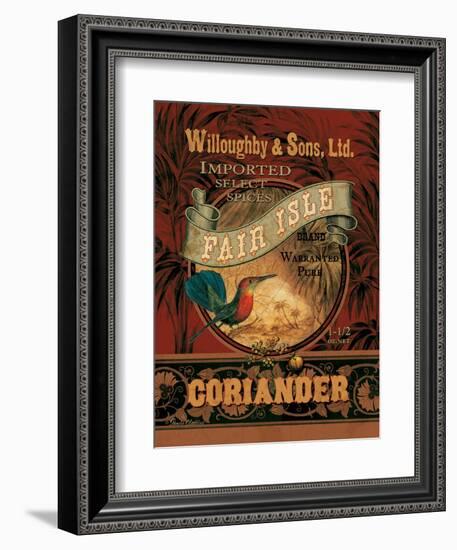 Coriander-Pamela Gladding-Framed Art Print