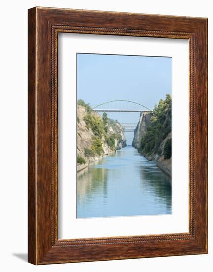 Corinth Canal, Greece, Europe-Jim Engelbrecht-Framed Photographic Print
