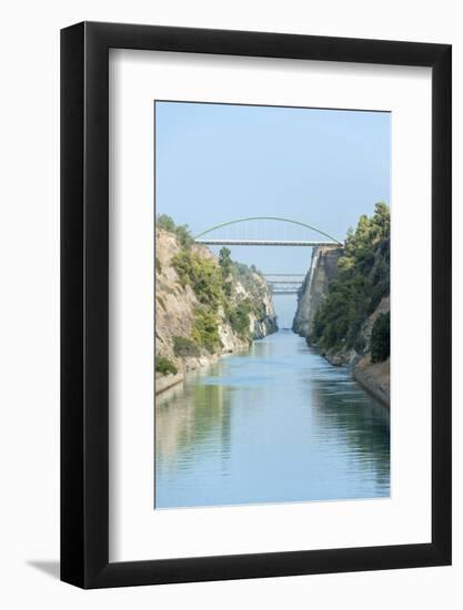 Corinth Canal, Greece, Europe-Jim Engelbrecht-Framed Photographic Print