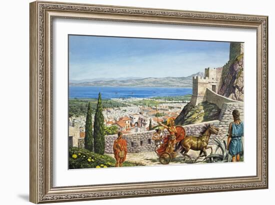 Corinth - Citadel at the Crossroads-Payne-Framed Giclee Print