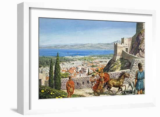 Corinth - Citadel at the Crossroads-Payne-Framed Giclee Print