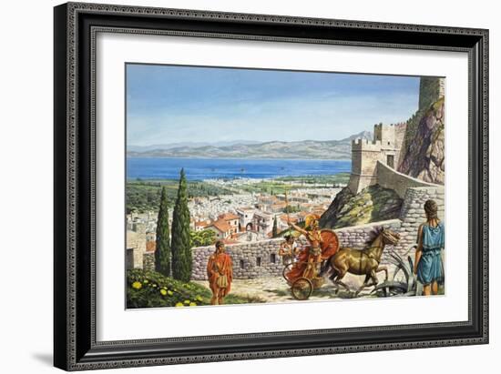 Corinth - Citadel at the Crossroads-Payne-Framed Giclee Print