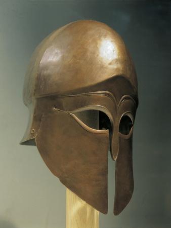 Corinthian Helmet, from Celopek, Bulgaria. Thracian Civilization, Century BC' Giclee |