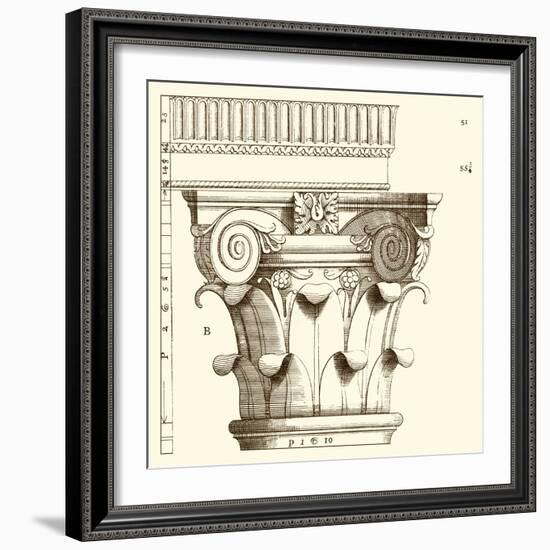 Corinthian Detail I-Vision Studio-Framed Premium Giclee Print