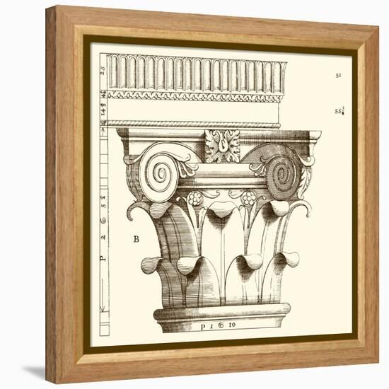 Corinthian Detail I-Vision Studio-Framed Stretched Canvas