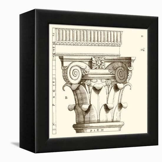 Corinthian Detail I-Vision Studio-Framed Stretched Canvas