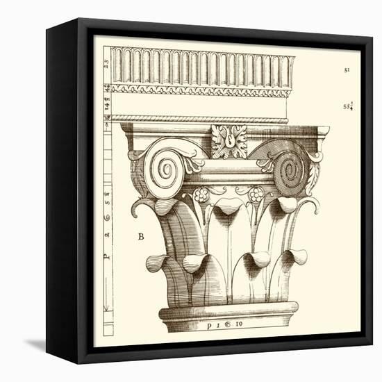 Corinthian Detail I-Vision Studio-Framed Stretched Canvas