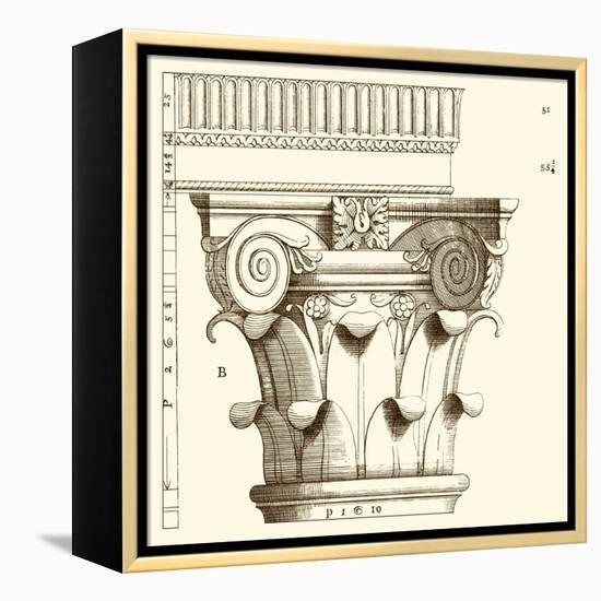 Corinthian Detail I-Vision Studio-Framed Stretched Canvas