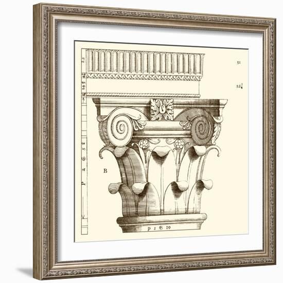 Corinthian Detail I-Vision Studio-Framed Art Print