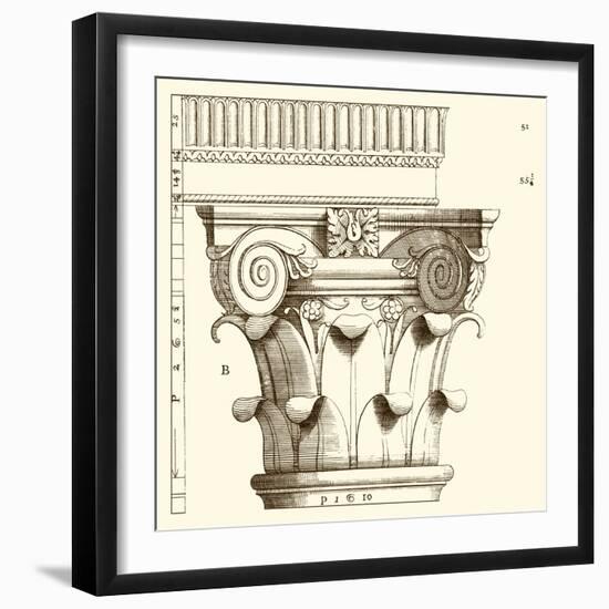 Corinthian Detail I-Vision Studio-Framed Art Print