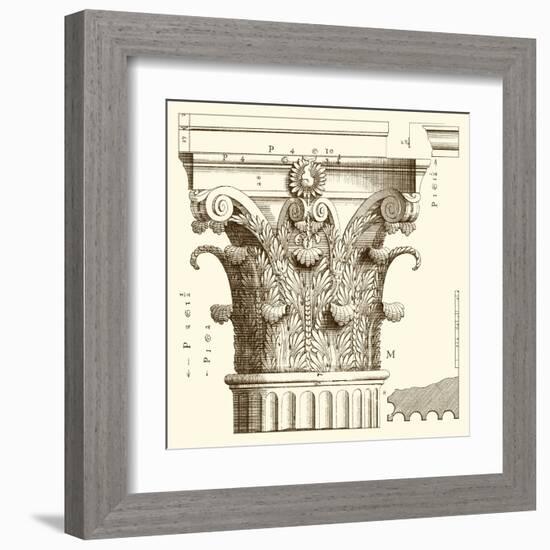 Corinthian Detail II-Vision Studio-Framed Art Print