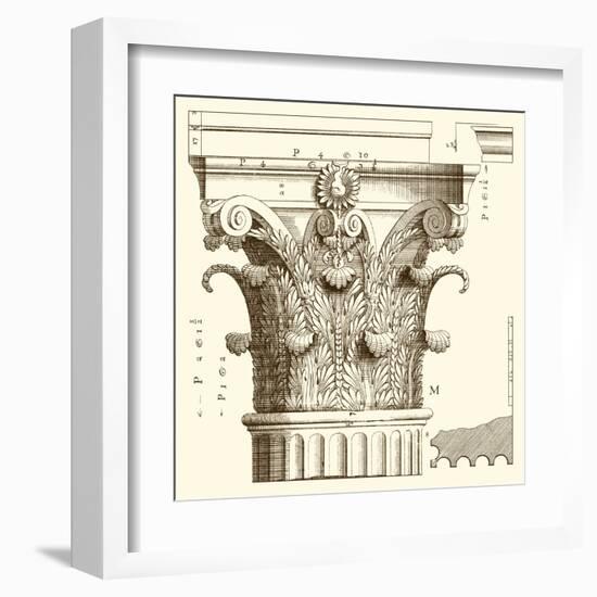 Corinthian Detail II-Vision Studio-Framed Art Print