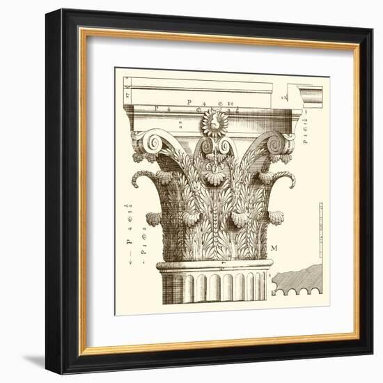 Corinthian Detail II-Vision Studio-Framed Art Print