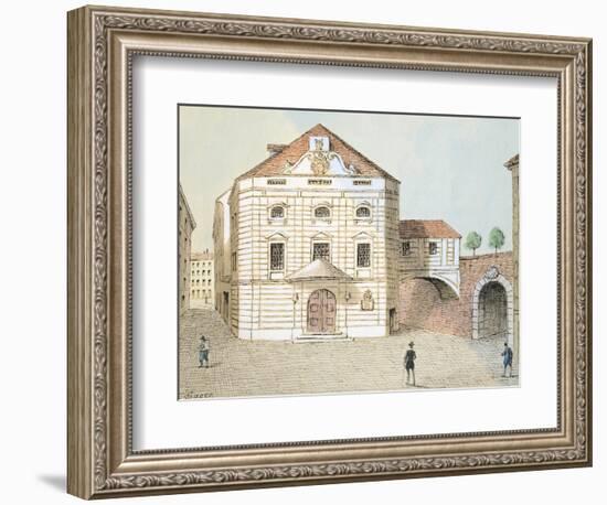 Corinthian Gate Theatre in Vienna, Austria-null-Framed Giclee Print