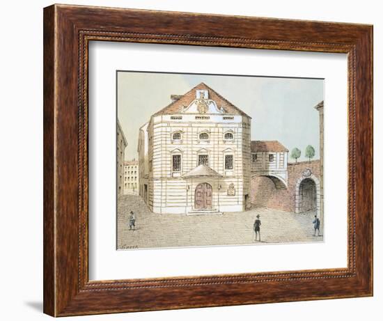 Corinthian Gate Theatre in Vienna, Austria-null-Framed Giclee Print