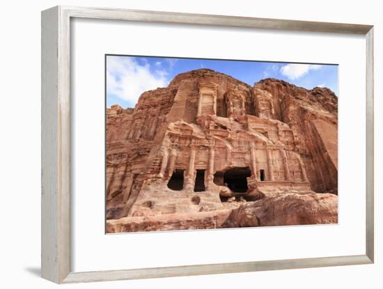 Corinthian Tomb, Royal Tombs, Petra, UNESCO World Heritage Site, Jordan, Middle East-Eleanor Scriven-Framed Premium Photographic Print