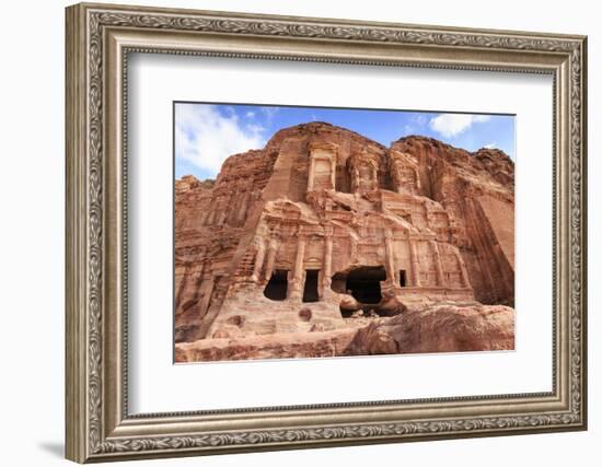 Corinthian Tomb, Royal Tombs, Petra, UNESCO World Heritage Site, Jordan, Middle East-Eleanor Scriven-Framed Photographic Print