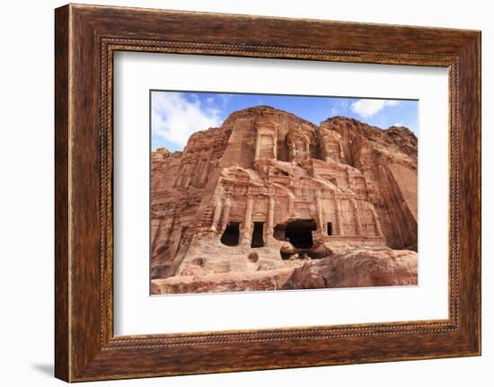 Corinthian Tomb, Royal Tombs, Petra, UNESCO World Heritage Site, Jordan, Middle East-Eleanor Scriven-Framed Photographic Print