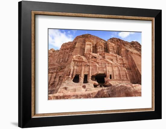 Corinthian Tomb, Royal Tombs, Petra, UNESCO World Heritage Site, Jordan, Middle East-Eleanor Scriven-Framed Photographic Print