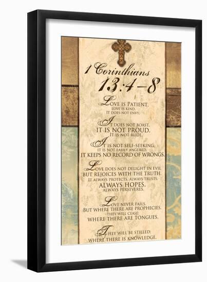 Corinthians 13:4-8-Piper Ballantyne-Framed Premium Giclee Print