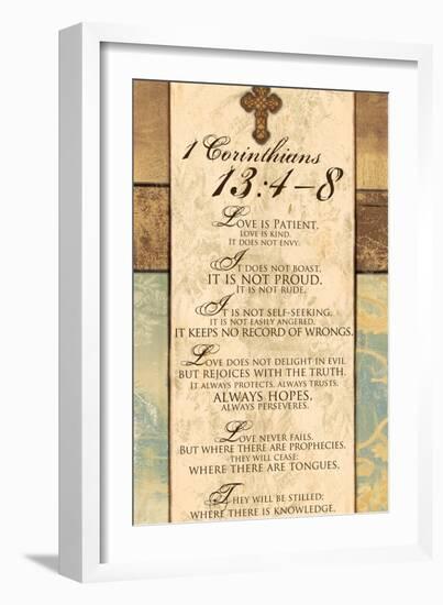 Corinthians 13:4-8-Piper Ballantyne-Framed Premium Giclee Print