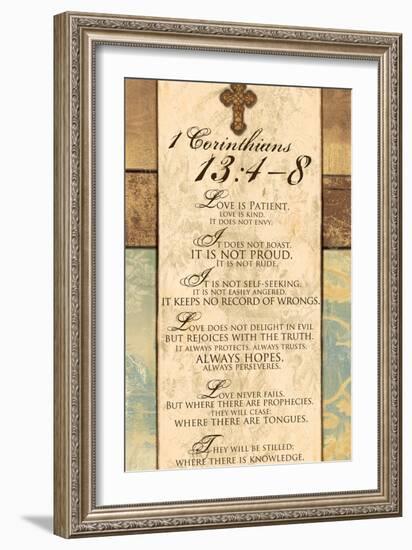 Corinthians 13:4-8-Piper Ballantyne-Framed Art Print