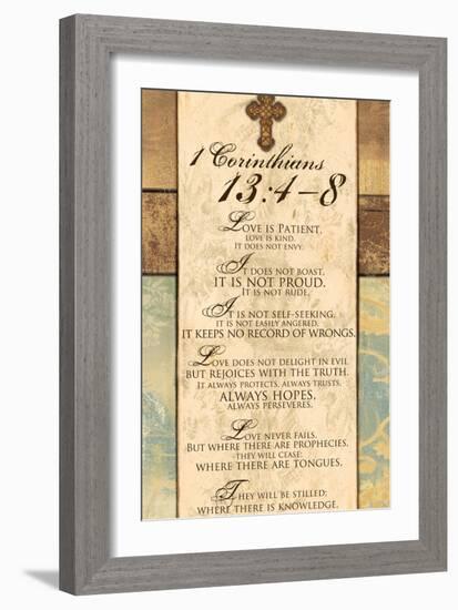 Corinthians 13:4-8-Piper Ballantyne-Framed Art Print