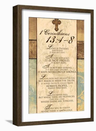 Corinthians 13:4-8-Piper Ballantyne-Framed Art Print