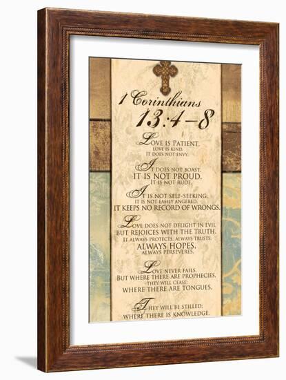 Corinthians 13:4-8-Piper Ballantyne-Framed Art Print