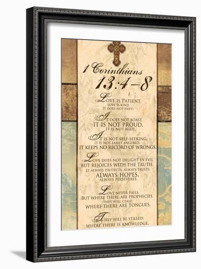 Corinthians 13:4-8-Piper Ballantyne-Framed Art Print