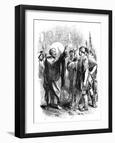 Coriolanus by William Shakespeare-John Gilbert-Framed Giclee Print
