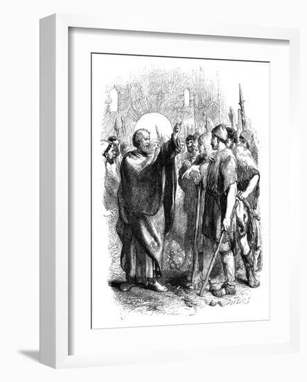 Coriolanus by William Shakespeare-John Gilbert-Framed Giclee Print