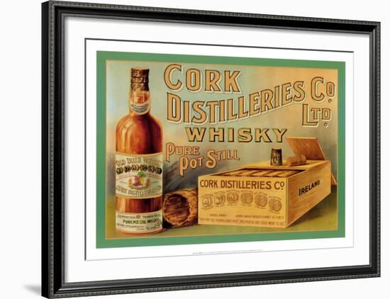 Cork Distilleries Co. Ltd. Whisky-null-Framed Art Print