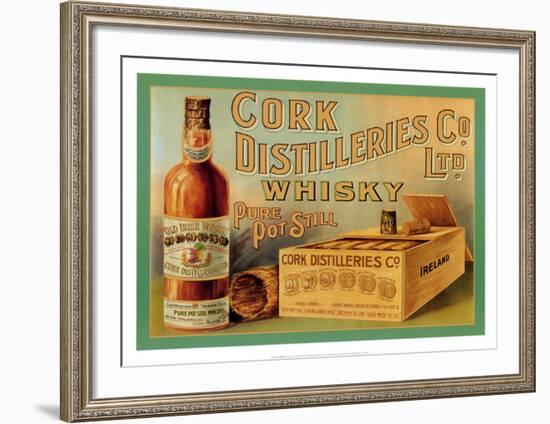 Cork Distilleries Co. Ltd. Whisky-null-Framed Art Print