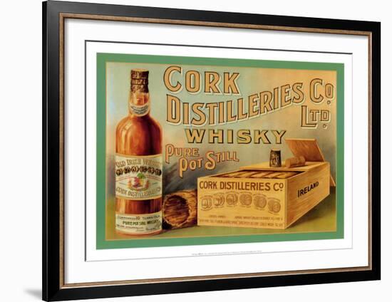 Cork Distilleries Co. Ltd. Whisky-null-Framed Art Print