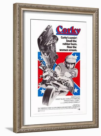 Corky-null-Framed Art Print