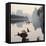 Cormorant fishermen in Li River-Martin Puddy-Framed Premier Image Canvas