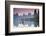 Cormorant Fishing at Dusk, Li River, Guangxi, China-Walter Bibikow-Framed Photographic Print