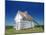 Corn Barn, a Wooden Building on a Farm at Hudson, the Midwest, Illinois, USA-Ken Gillham-Mounted Photographic Print