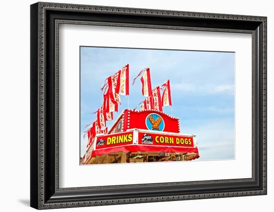 Corn Dog Stand-soupstock-Framed Photographic Print