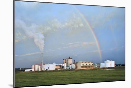 Corn Ethanol Processing Plant-David Nunuk-Mounted Photographic Print