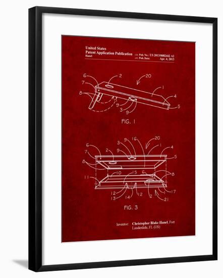 Corn Hole Board Patent-Cole Borders-Framed Art Print