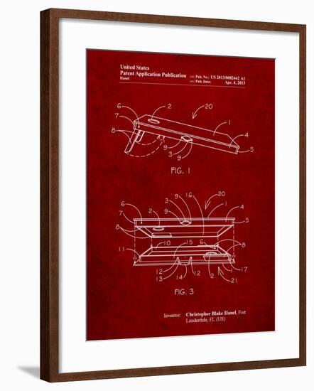 Corn Hole Board Patent-Cole Borders-Framed Art Print