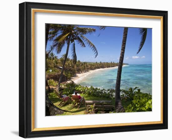 Corn Islands, Little Corn Island, Coral and Iguana Beach, Nicaragua-Jane Sweeney-Framed Photographic Print