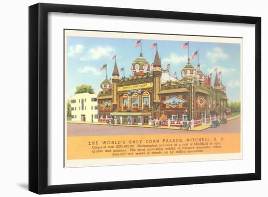 Corn Palace, Mitchell, South Dakota-null-Framed Art Print