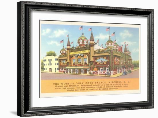 Corn Palace, Mitchell, South Dakota-null-Framed Art Print