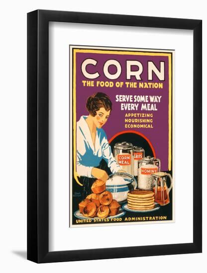 Corn - the Food of the Nation-Vintage Reproduction-Framed Giclee Print