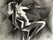 Art Deco Nude - 23-08-22-Corne Akkers-Giclee Print