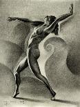 Art Deco Nude - 20-08-22-Corne Akkers-Giclee Print