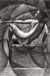 Art Deco Nude - 23-08-22-Corne Akkers-Giclee Print